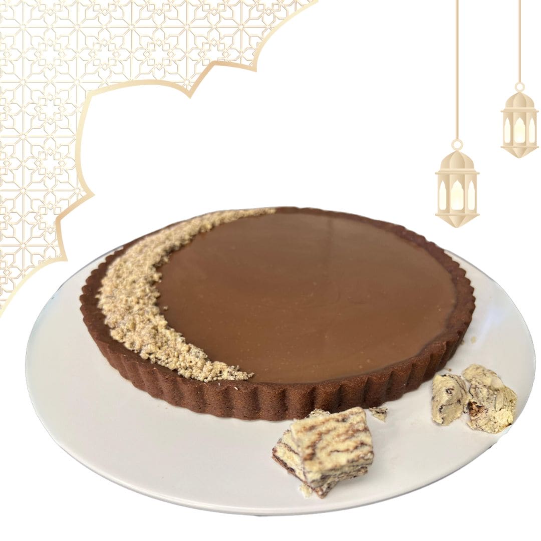 Chocolate Halawa Tart